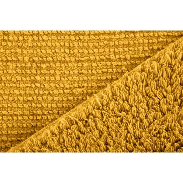 Tappeto da bagno giallo ocra 100x60 cm Riva - Tiseco Home Studio-image-2