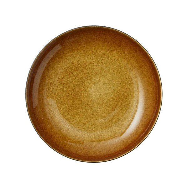 Ciotola nera/color ambra in gres ø 40 cm Gastro Black/Amber – Bitz-image-4