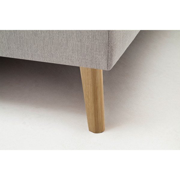 Letto boxspring grigio chiaro 160x200 cm Greta – Meise Möbel-image-1