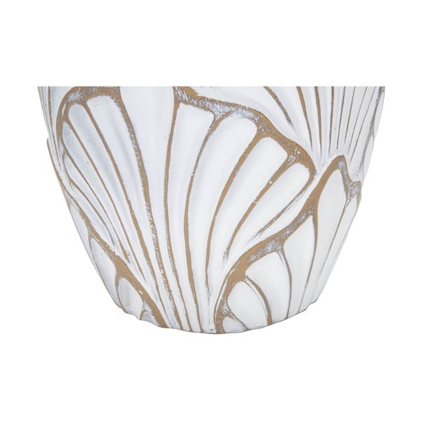 Vaso alto bianco in poliresina 55 cm Panama - Mauro Ferretti-image-3