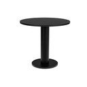 Tavolo da pranzo rotondo con piano effetto rovere ø 80 cm Sool – noo.ma