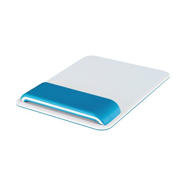 Tappetino per mouse bianco e blu WOW - Leitz