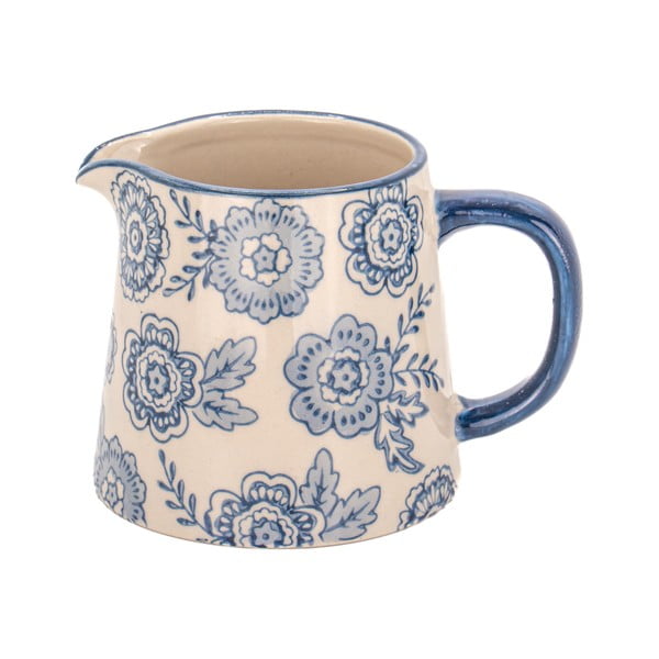 Lattiera blu e beige in gres 200 ml Blue Willow – Sass & Belle