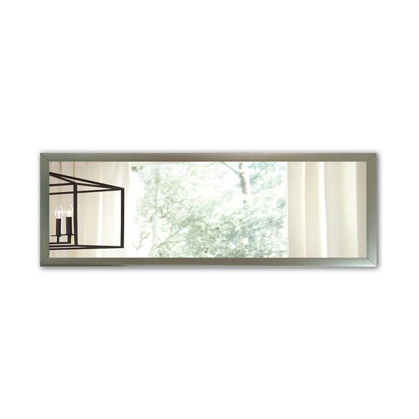 Specchio da parete con cornice in argento , 105 x 40 cm - Oyo Concept