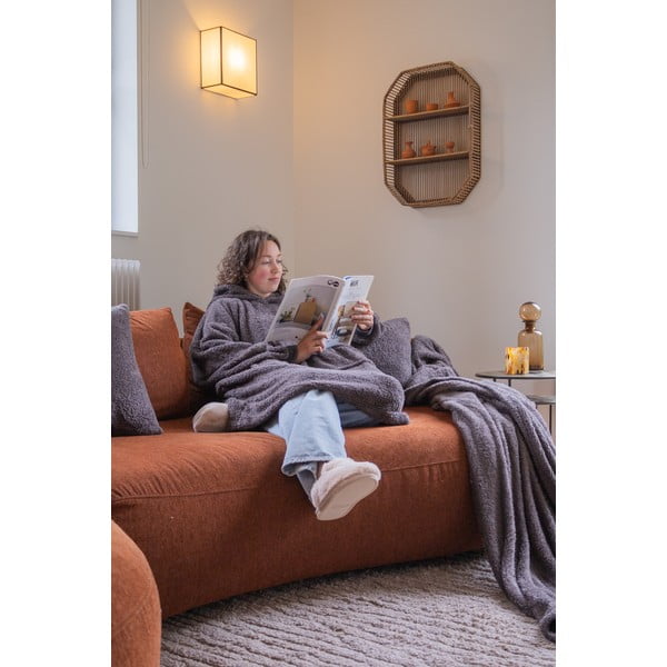 Cuscino decorativo in micropile 45x45 cm Cocoon – Tiseco Home Studio-image-1