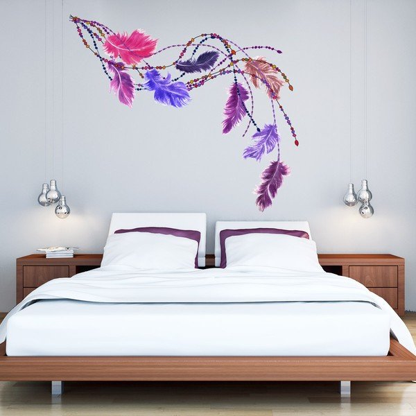 Samolepka Ambiance Boho Feathers-image-4
