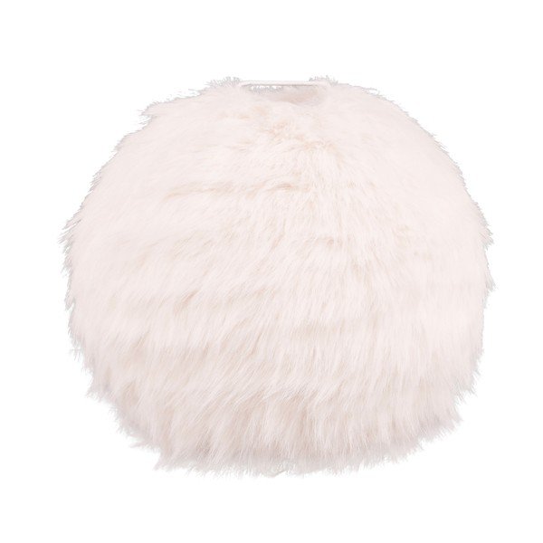 Lampada da tavolo color crema (altezza 24 cm) Furry - Reality