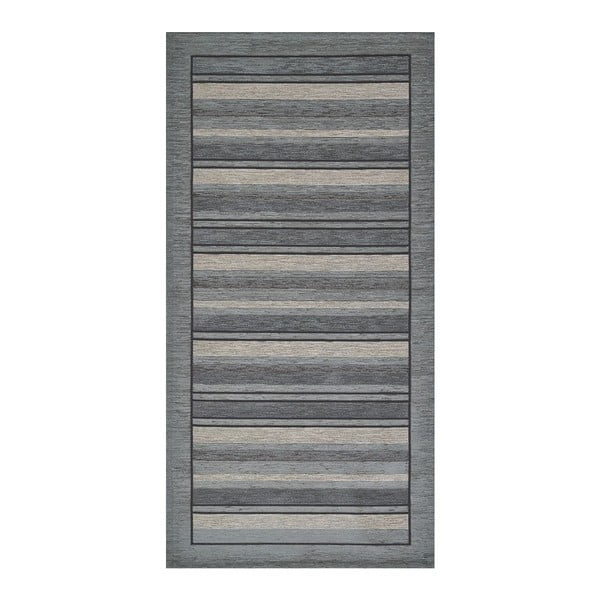 Runner grigio , 55 x 280 cm Velour - Floorita