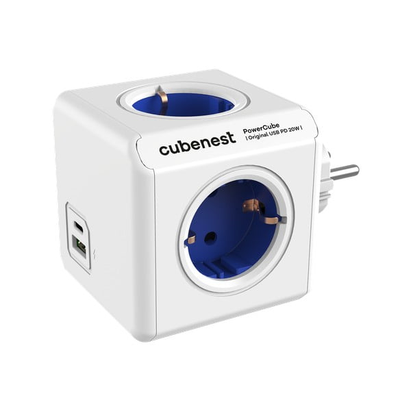 Presa di corrente PowerCube Original USB Schuko - Cubenest