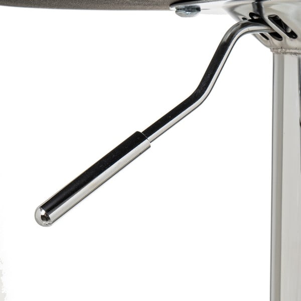 Set di sedie da bar nera in imbottito con altezza regolabile 2 pz (altezza della seduta 73 cm) – Casa Selección-image-3