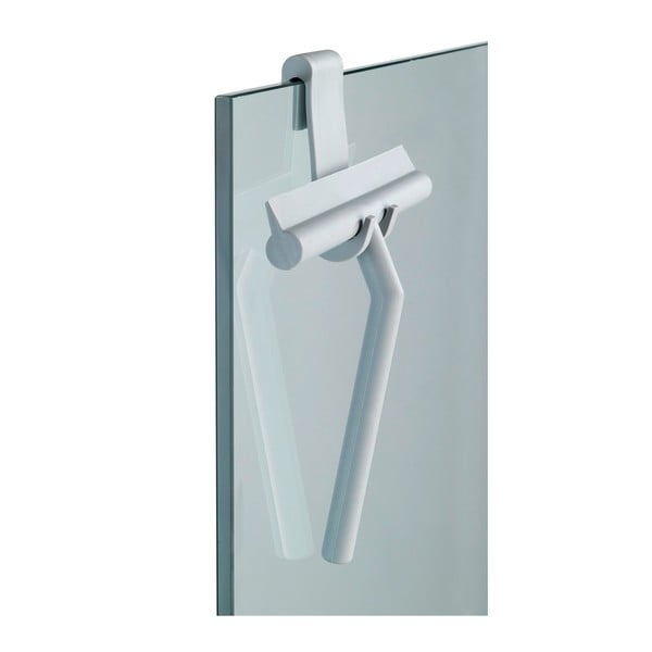 Spatola per doccia in silicone grigio Mola - Wenko-image-4