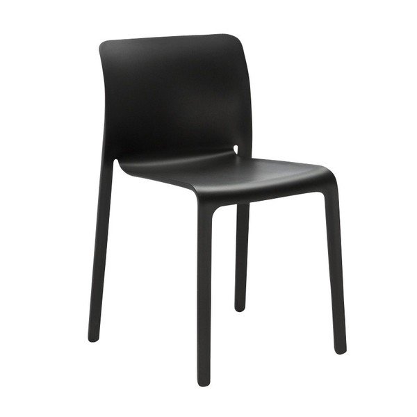 Sedia da pranzo nera First - Magis