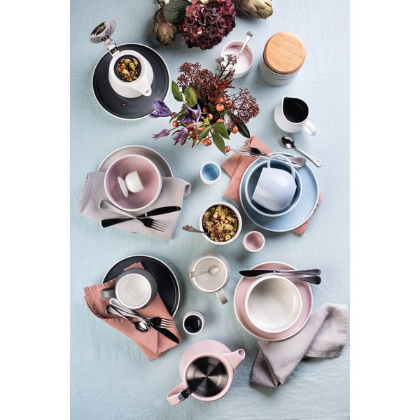 Portauovo in porcellana bianca e nera Tinta - Maxwell & Williams-image-1