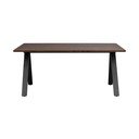 Tavolo da pranzo pieghevole con piano in rovere 170x100 cm Carradale - Rowico