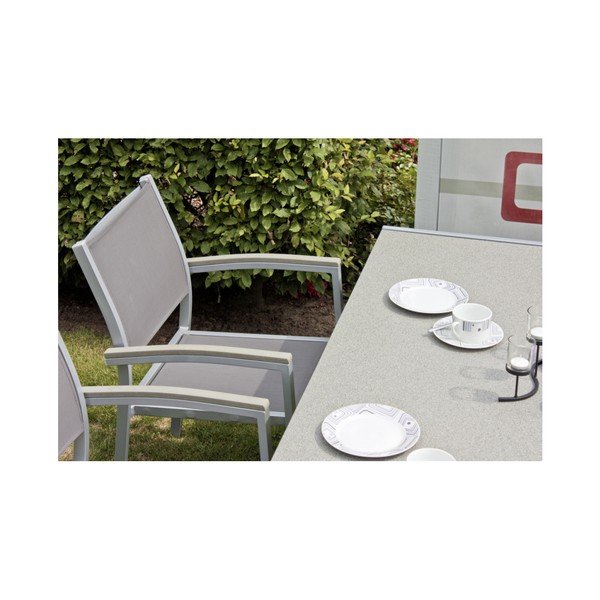 Tavolo da pranzo da giardino 90x150 cm Grace - Garden Pleasure-image-3
