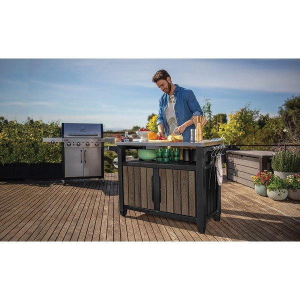 Sedia da bar da esterno 134x52 cm Deco – Keter-image-4