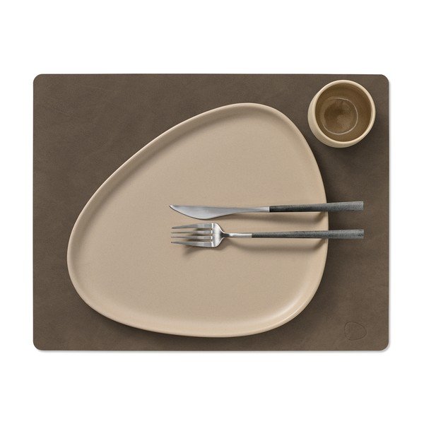 Tovaglietta in eco pelle 35x45 cm Square L Nupo – LIND DNA-image-2