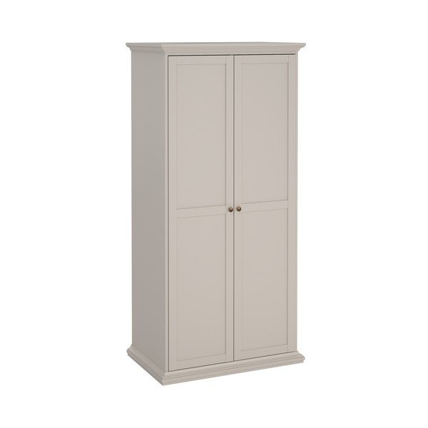 Armadio color crema 96x201x60,5 cm Paris – Tvilum