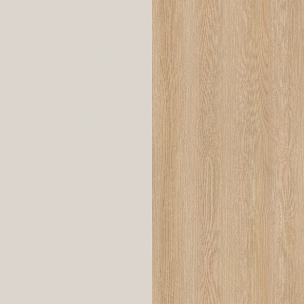Set di mobili da ingresso greige/colore naturale chiaro 96x95x30 cm Cormano – Germania-image-4