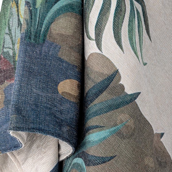 Coperta verde 130x155 cm Peacock – Bloomingville-image-3