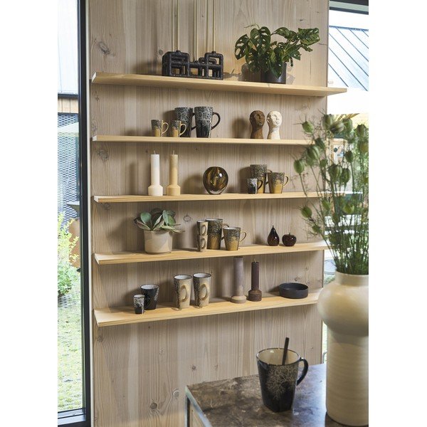 Tazze da caffè espresso in gres giallo, set di 4 tazze da 100 ml Hela - Villa Collection-image-1