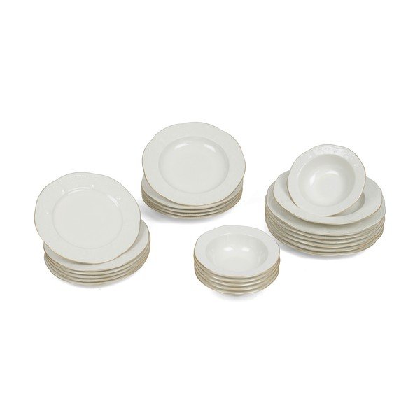 Set di stoviglie in porcellana da 24 pezzi Kutahya Fabulous - Kütahya Porselen-image-2