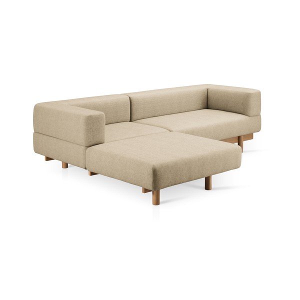 Divano in lana beige 260 cm Alchemist - EMKO-image-2