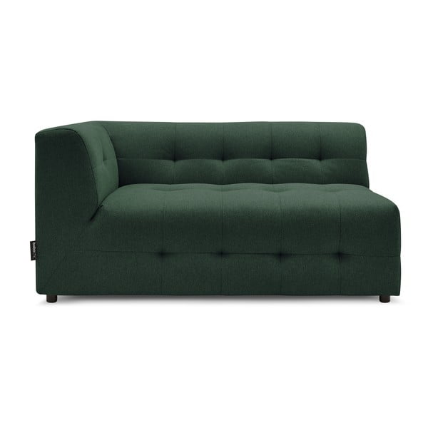 Modulo divano verde scuro (angolo sinistro) Kleber - Bobochic Paris