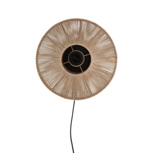 Lampada da parete in colore naturale ø 31 cm Lyra - Light & Living-image-3