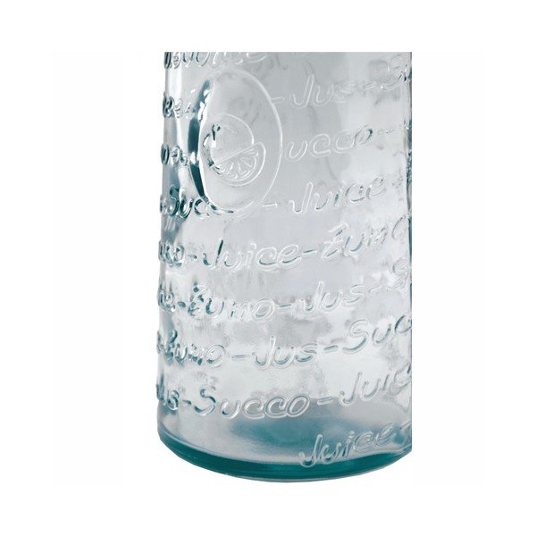 Bottiglia per succo di frutta in vetro riciclato Mediterraneo, 1000 ml - Ego Dekor-image-1