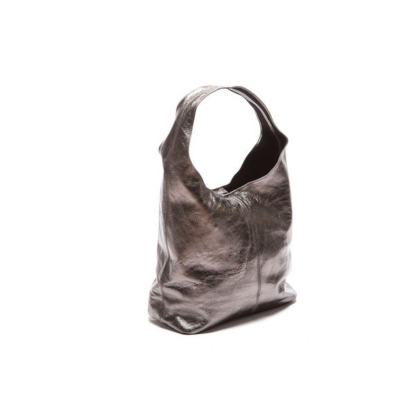 Borsa in pelle grigia Lucia - Sofia Cardoni-image-2