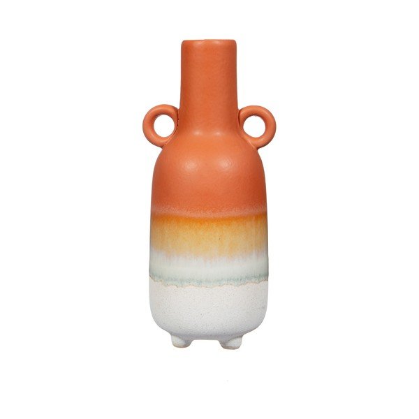 Vaso in gres arancione Mojave - Sass & Belle