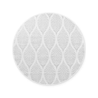 Tappeto da interno/esterno rotondo grigio/avorio ø 160 cm Duet Liora – NORTHRUGS