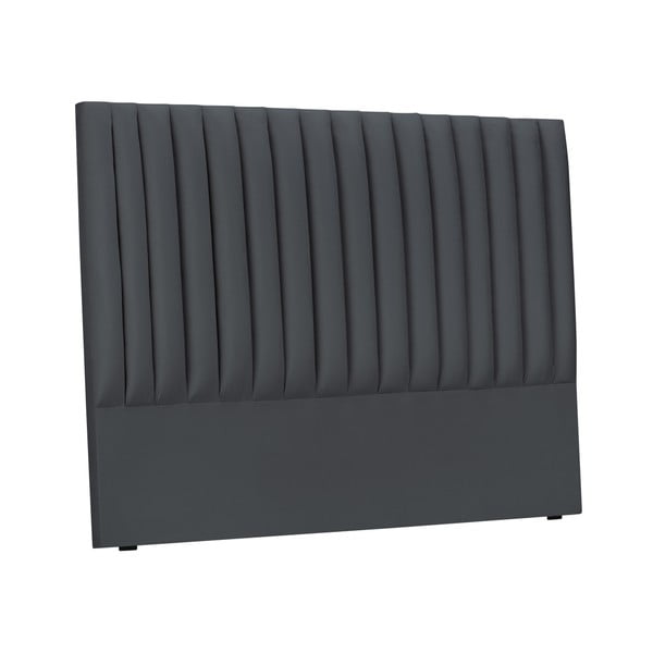 Testata imbottita antracite 160x120 cm NJ - Cosmopolitan Design-image-2