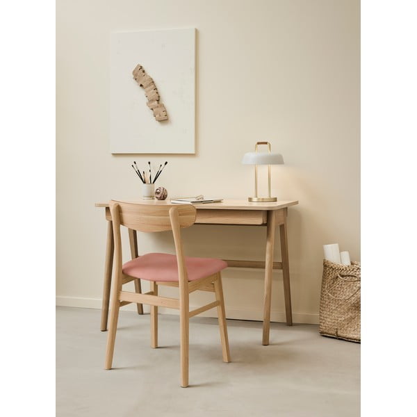 Tavolo da lavoro con piano in rovere 110x55,5 cm Home - Hammel Furniture-image-2