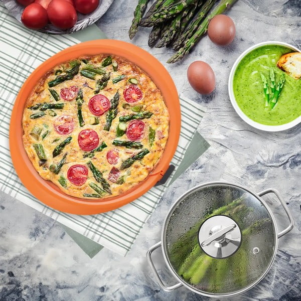 Pentola in acciaio inox con coperchio per induzione 4 l Anett - Orion-image-3