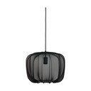 Lampadario nera con paralume in tessuto ø 40 cm Plumeria - Light & Living