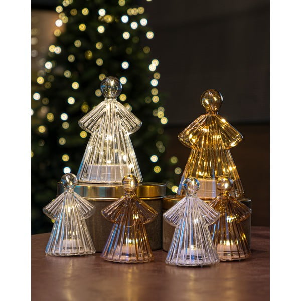 Decorazioni marrone chiaro in set di 2 pezzi ø 6,5 cm Alberte - Sirius-image-3