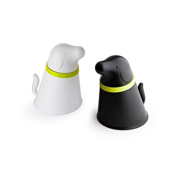 Ciotola nera con vassoio per alimenti &CO Pupp - Qualy-image-2