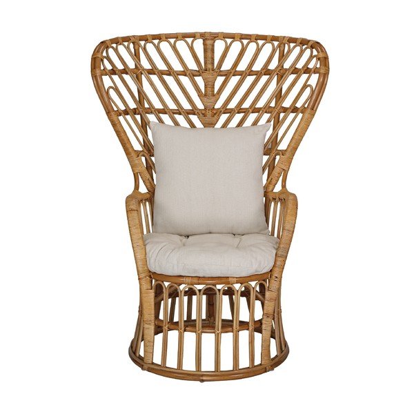 Poltrona in rattan Ratta - WOOX LIVING-image-1