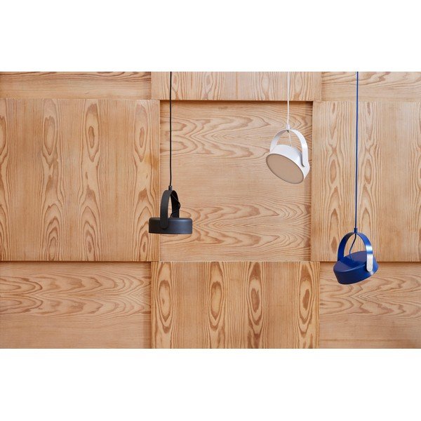 Lampada a sospensione blu Stage - Hübsch-image-2