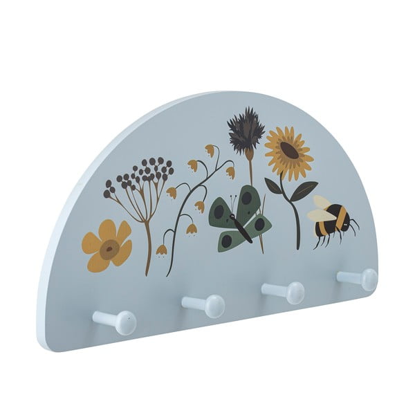 Appendiabiti da parete blu per bambini Juliana - Bloomingville Mini-image-3