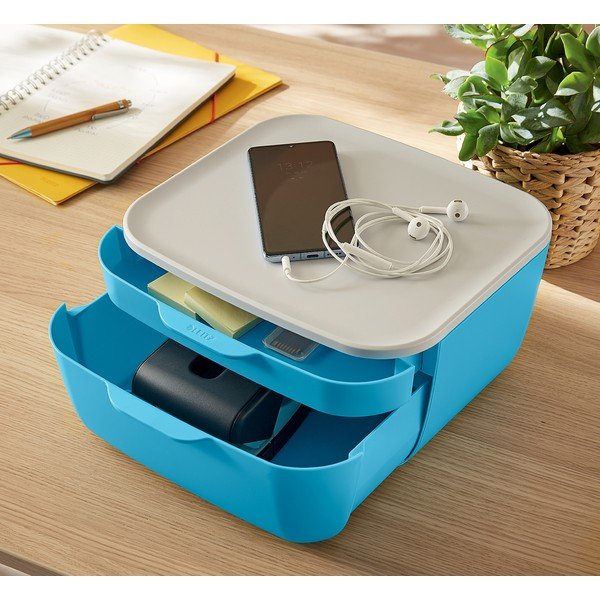 Cassettiera blu Cosy - Leitz-image-1