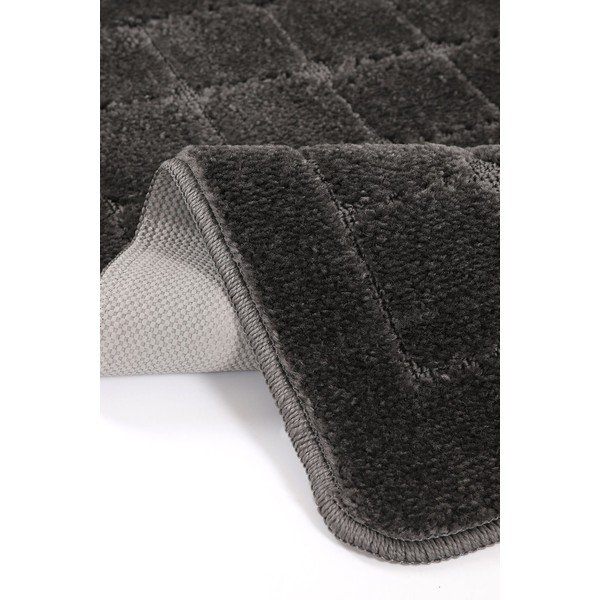 Set di tappetini per il bagno color antracite 2 pz 50x80 cm Kareli – Foutastic-image-3
