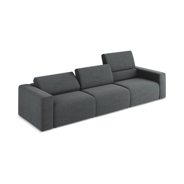 Divano componibile grigio 314 cm Kalea – Makamii-image-1