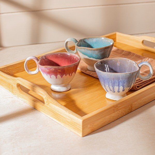 Tazzina blu in ceramica 250 ml Colette – Sass & Belle-image-2