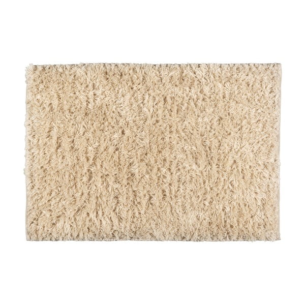 Tappeto da bagno beige in tessuto 60x90 cm Lanas - Wenko