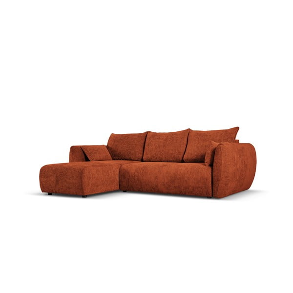 Divano angolare arancione (angolo sinistro) Matera - Cosmopolitan Design-image-3