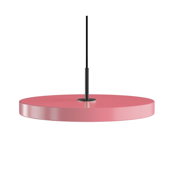Lampada a sospensione LED rosa con paralume in metallo ø 43 cm Asteria Medium - UMAGE