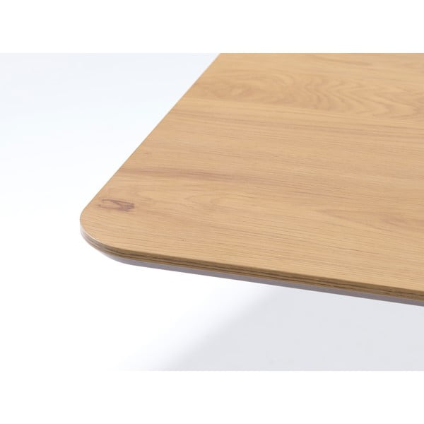 Tavolo da pranzo con piano effetto rovere 100x200 cm Cesura – Unique Furniture-image-2